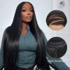 13×6 full frontal pull go straight wig