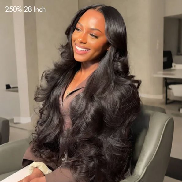 butterfly haircuts pre-style loose wave wig