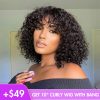 pull go glueless body wave wig